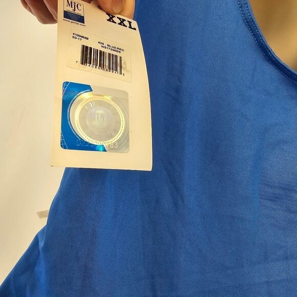 University of Kansas Jayhawks Sleeveless Body Suit ColorBlock Women Plus 2XL NWT - Picture 7 of 9